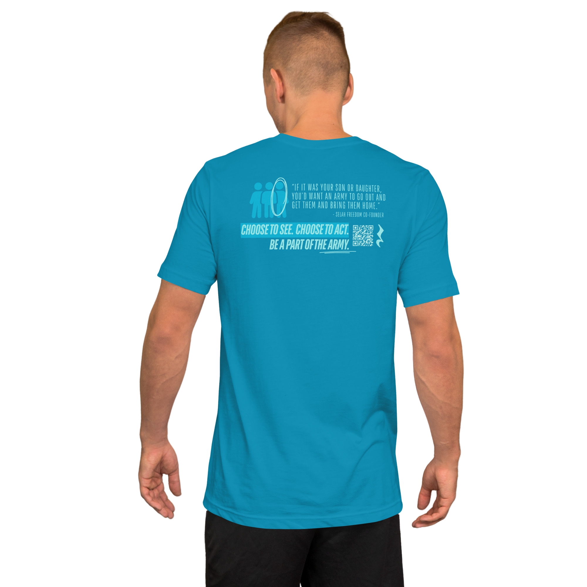 1 in 3 - 2026 Human Trafficking Prevention Month Tee - Image 9
