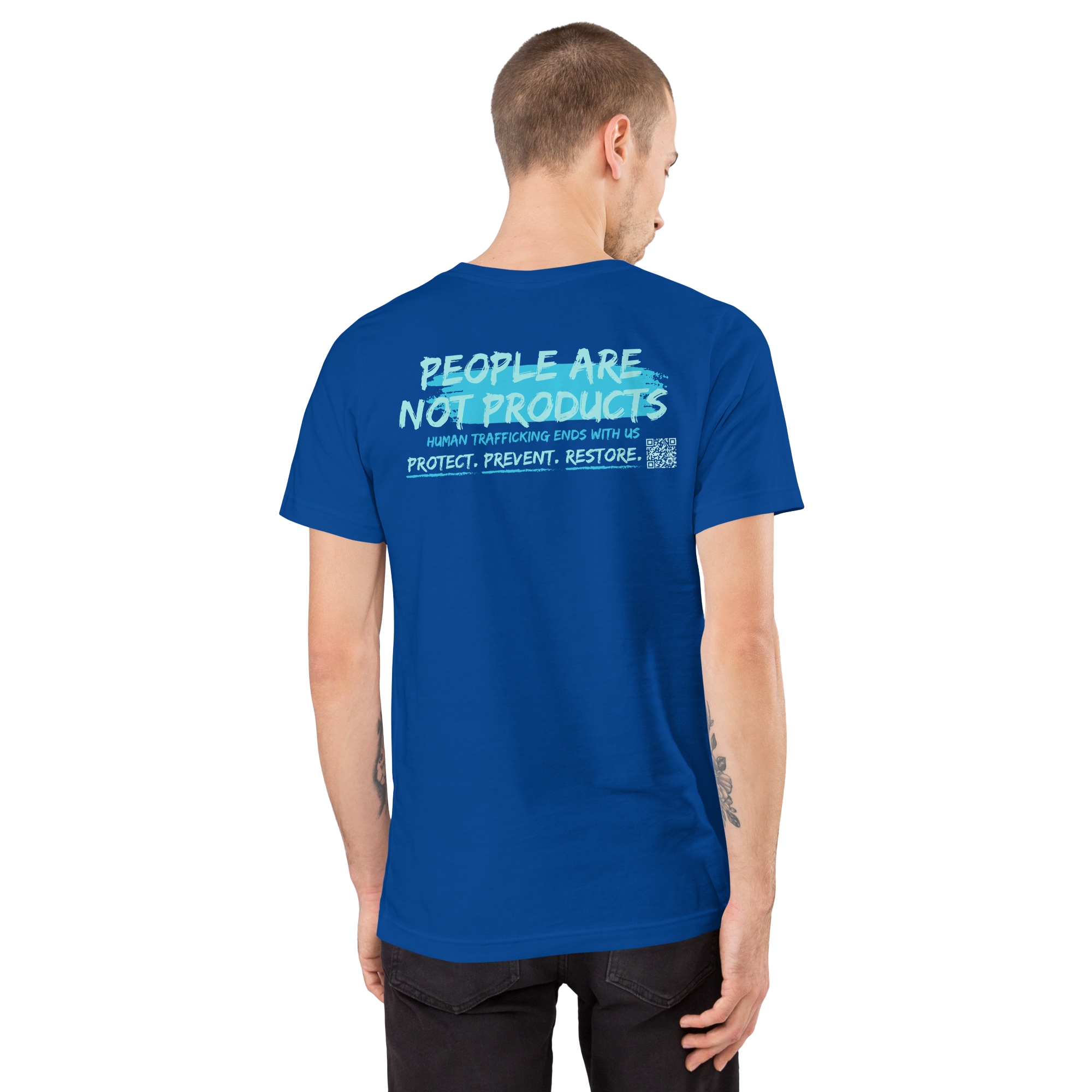 Not a Commodity - 2026 Human Trafficking Prevention Month Tee - Image 6