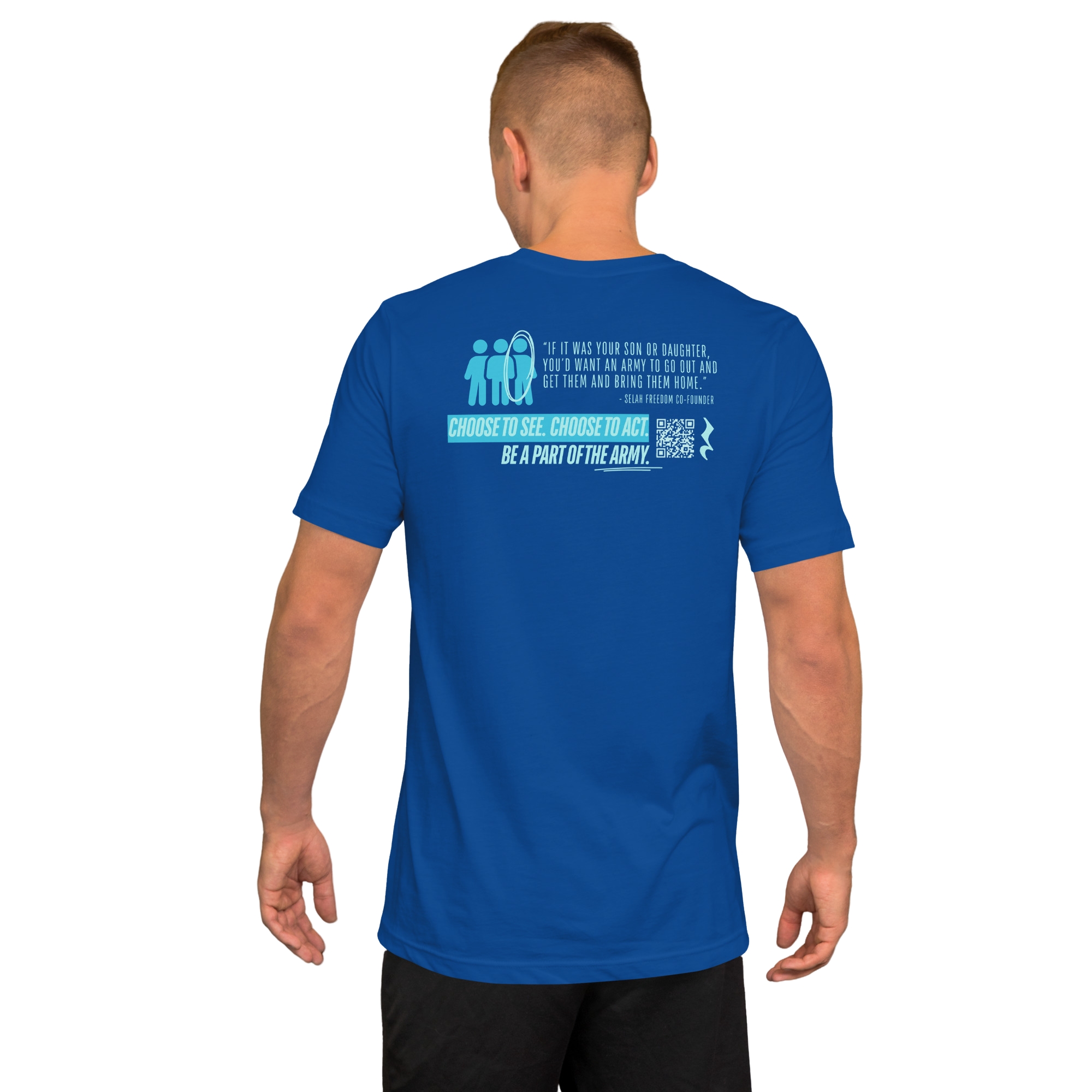 1 in 3 - 2026 Human Trafficking Prevention Month Tee - Image 7